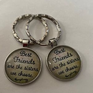 Best friends 2/$8.00 keychains